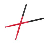 LIFKOME 3 Pairs Nylon Drumsticks Practice Drum Sticks with Non Skid Covers Lightweight for Beginners Electronic Drum Kits and Percussion Instruments