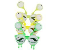 LIFKOME 3 Pairs Tricky Eyeglasses for Parties Fun Decorative Sunglasses for Birthdays Unique Party Props for Memorable Moments for Adults Random Random Color
