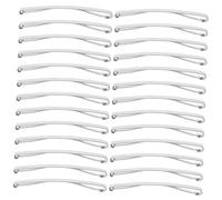 LIFKOME 30pcs Metal French Hair Clips DIY Barrettes Crafting Accessories Single Prong Hairpins for Women Teens Sturdy Lightweight Styling Pins for Party School Everyday Use