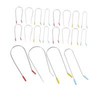 LIFKOME 32 Pcs Electric Hair Roller Clips Hot Curler Replacement Pins Assorted Sizes 1.9cm to 3.81cm for Salon and Home Styling Heat-resistant Securing Clips for Heated Rollers