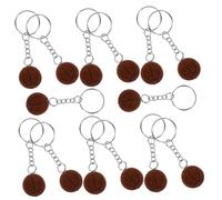 LIFKOME 36pcs Basketball Keychain Pendants Creative Resin Souvenirs for Bags Backpacks and Car Keys Unique Sports Fans Orange