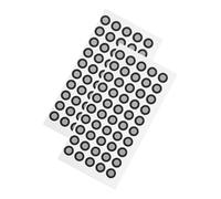 LIFKOME 3d Scanner Marker Dots with Reflective Film for Architecture and Design, Easy to Carry and Store, Pet Material, High Precision Movement Capture, Black Reflective Marking Points