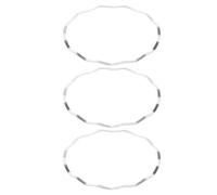 LIFKOME 3pcs Copper Watch Movement Spacer Rings for Compatible Case Holder Mechanical Watch Parts for Men S Wristwatch Repair Replacement