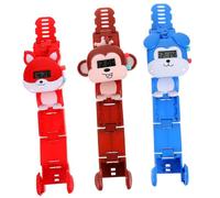 LIFKOME 3pcs Deformable Pet Shaped Kids Watch for Children Lightweight Abs Material Time Learning Features Boys and Girls Wrist Watch for Everyday Use Style