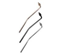 LIFKOME 3Pcs Double Tremolo Arms Electric Guitar Accessory String Tension Whammy Bars for Home Use in Gold Silver Black Blue