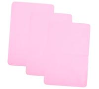 LIFKOME 3pcs Facial Cleansing Sponge Set m Size Soft Suede Face Cleaning Sponges for Makeup Removal Suitable for Skin Types Random Color