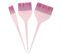 LIFKOME 3pcs Hair Dye Comb Set Long Tail Highlighting Comb Professional Hair Coloring Tool Long Handle Applicator Brush for Tinting and Highlighting Application