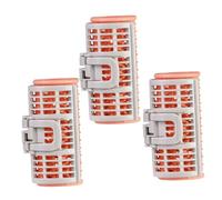LIFKOME 3pcs Jumbo Hair Rollers Bang Curlers Clips Plastic Hair Styling Tools for Women Diy Salon Hairdressing Air Setting Curlers