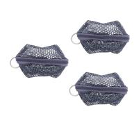 LIFKOME 3pcs Mini Coin Purse for Girls Coin Pouch Women Mesh Storage Bag Fashion Purse