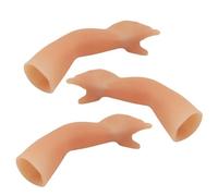 LIFKOME 3Pcs Mini Finger Puppet Hands Funny Prank for Parties Gimmick for Adults for Festivals Cute Silicone Trick Props for Party Favors Decorations