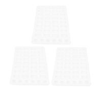 LIFKOME 3pcs Miniature Silicone Brick Molds for DIY Projects Versatile Building Blocks for Sand Table Models and Dollhouse Accessories Precision Craftsmanship for Creative Architectural