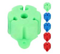 LIFKOME 3pcs Portable Silicone Fishing Rod Strap Clip Multi-function Flexible Fishing Pole Holder for Secure Transportation