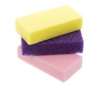 LIFKOME 3pcs Pumice Stones for Foot Care Reusable Callus Dead Skin Remover Double-Sided Exfoliating Tool for Cracked Heels Shower Foot Washer