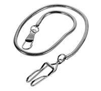 LIFKOME 3pcs Retro Style Pocket Watch Chain Long Alloy Chain for Necklace Making