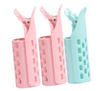 LIFKOME 3Pcs Root Lift Clips Hair Rollers Curling Styling Tools for Short Hair Portable ABS