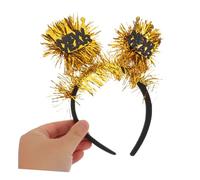 LIFKOME 3pcs Sparkly Year Headband with Sequins Crowns and Stars for Festive Celebrations Lightweight Comfortable Fit Party Hairbands for Family Gatherings and Public Events