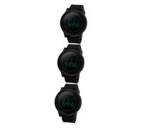 LIFKOME 3pcs Sports Watch for Men LED Digital Electronic Watch Multifunction Design for Outdoor Activities and Daily Wear