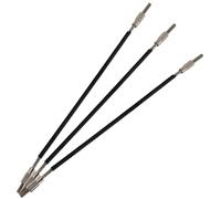 LIFKOME 3pcs Steel Wire Violin Tailgut Cord for 4/4 Violin Suitable for Orchestral