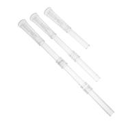 LIFKOME 3pcs Transparent Mini Mushroom Fountain Nozzle Water Feature Pump for Fish Tanks Garden Ponds Indoor Bath Easy Installation Natural Flow