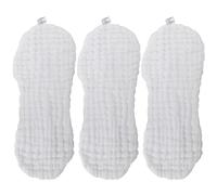 LIFKOME 3pcs Washable Boy Girl Diaper Mat Cotton Diapers Newborn Pad for Essentials and Reusable Nappies