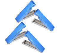 LIFKOME 4 Pieces Stainless Steel Welding Tip Cleaner Set with Aluminum Case, Torch Nozzle Needle Cleaner for Cutting Torches, Carburetor and Shower Head Cleaning Kit, Suitable for Welding