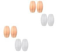 LIFKOME 4pairs Silicone Pads Inserts Shoulder Supports Strap Pads for Kanken Non-slip Shoulder
