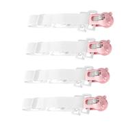 LIFKOME 4pcs Adjustable Kick Quilt Clip Bed Blanket Holders for Boy Girl Bedding Bed Fasteners Suspenders Prevent Kicking off Duvet Cover at Night