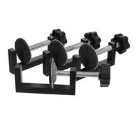 LIFKOME 4pcs Adjustable Woodworking Heavy Duty Aluminium G Clamps with Comfortable Handles Fast Locking Desktop and Table Fixing Clips for Carpentry Cabinetry and DIY Projects