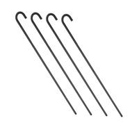 LIFKOME 4pcs Black Magician Cane Cosplay Props Lightweight Walking Stick for Halloween Party Costume Accessories Pretend Play Trick Stage Crutch