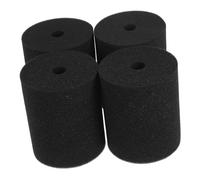 LIFKOME 4pcs Black Rotating Foam Cup Turner Inserts for Tumblers Sponge Accessories for Crafting Water Bottles PVC Sponge Rods for Home Office School Use
