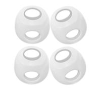 LIFKOME 4pcs Childproof Door Knob Covers Soft Cushion Safety Locks for Round Handle Protectors Prevent Accidental Opening Impact Injury