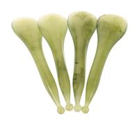 LIFKOME 4pcs Facial Gua Sha Tool Resin Face Sculpting Massager for Skin Care, Compact Design Relieves Facial Tension, for Personal Collections and Deep Tissue Face Spa Massage