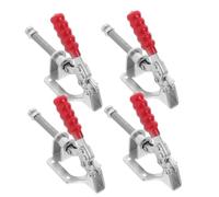 LIFKOME 4PCS Heavy Duty Push Pull Toggle Clamps Quick Release Hand Push Hold Down Clamps for Woodworking Carpentry Metal Circuit Boards and Welding Projects