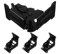 LIFKOME 4pcs Heavy Duty Steel Folding Table Corner Support Brackets with Self-Locking Design, Triangle Shape Hinges for Retractable Folding Table Legs and Workspaces, Easy Installation,