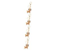 LIFKOME 4pcs Lion Keychain Pendant Creative Chinese Lion Keyring Rhinestone Decor Cute Rotating Design for Keys Handbags Backpacks Unique Charm Accessory