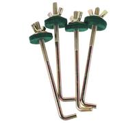 LIFKOME 4pcs Piano Pedal Bolt for Acoustic Instruments, Metal Material with Felt Pads, Smooth Pedal Connection and Sturdy Construction, for DIY Piano Project Kit and Tuning Enthusiasts