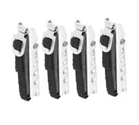 LIFKOME 4pcs Portable Guitar Capo Clamp for Acoustic and Electric Guitars Modified Tone Clip with Tiger Mouth Grip Easy Carry for Ukulele and Bass Instruments
