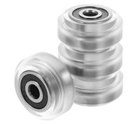 LIFKOME 4pcs Printer Pulley Wheels with Bearings Pom Large Pulley for Smooth Silent Operation Wear-resistant Printer Accessories Compatible with DIY Models