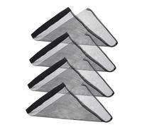 LIFKOME 4pcs Weather-resistant Polyester Dryer Vent Lint Trap Bag Outdoor Dust Collection Filter for Home Commercial Use Easy-replace Lint Catcher for Indoor Dryer Vents Optimized Airflow