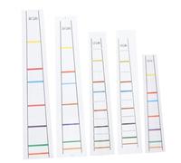 LIFKOME 5 Pcs Cello Fingerboard Position Stickers Syllable Labels for Beginners and Children, Intonation Finger Guide Tape for 1/8, 1/4, 1/2, 3/4, 4/4 Size Cellos, Orchestral String Accessories