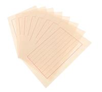 LIFKOME 50 Sheets Chinese Calligraphy Paper Vintage Style Xuan Paper for Brush and Pen Writing Practice with Moderate Ink Absorption and Smooth Texture for Beginners and Artists