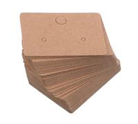 LIFKOME 500pcs Earring Display Cards for Selling Sturdy Cardboard Jewelry Holder with Fashion Earring Packaging for Store Organization and Inventory Management