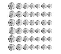 LIFKOME 50pcs Decorative Suit Buttons Brass Retro Style for DIY Decoration and Button Replacement Suitable for Dresses and T-Shirts at Home Or Shopping Mall