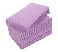 LIFKOME 50PCS Disposable Nail Art Table Mats Soft Wood Pulp Paper Nail Mat Covers Oil-resistant Manicure Pads for Technicians Salons Tattoo Makeup Eyelash Care