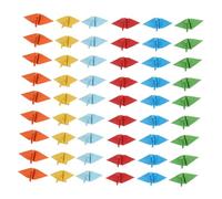 LIFKOME 50pcs Folded Origami Paper Cranes Lightweight Wedding Photo Props Party Decorations Bridal Shower DIY Craft Accents