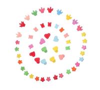 LIFKOME 50pcs Girls Small Hair Claw Clips Baby Girl Jaw Clips Heart Star Flower Rabbit Crown Shapes for Kids Daily Hairstyling Accessories