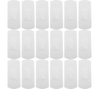 LIFKOME 50Pcs White Small Pillow Boxes with Window Paper Packaging Boxes for Candy Chocolate Sweets Dessert and Jewelry Display 16X7.8X2.5Cm Gift for Bakery and Party Use