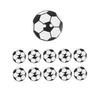 LIFKOME 50Pcs Wooden Football Buttons Novelty Buttons for DIY Sewing Crafts Decorative Accessories for Clothing and Handmade Projects