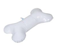 LIFKOME 5Pc Bone-Shaped Aluminum Foil Balloons for Valentines Day Decoration, Cute White Bone Pattern Party Props for Singles Celebration and Home Event Decor