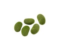 LIFKOME 5PCS Artificial Moss Stones for Bonsai Decoration Realistic Green Fuzzy Balls Indoor Decorative Garden Sculptures for Fairy Gardens Terrariums and DIY Crafts